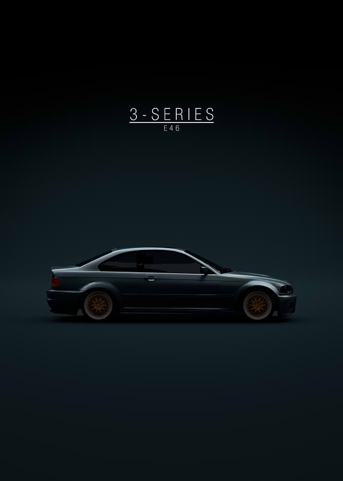 BMW 3-Series E46 Coupe M-Pack