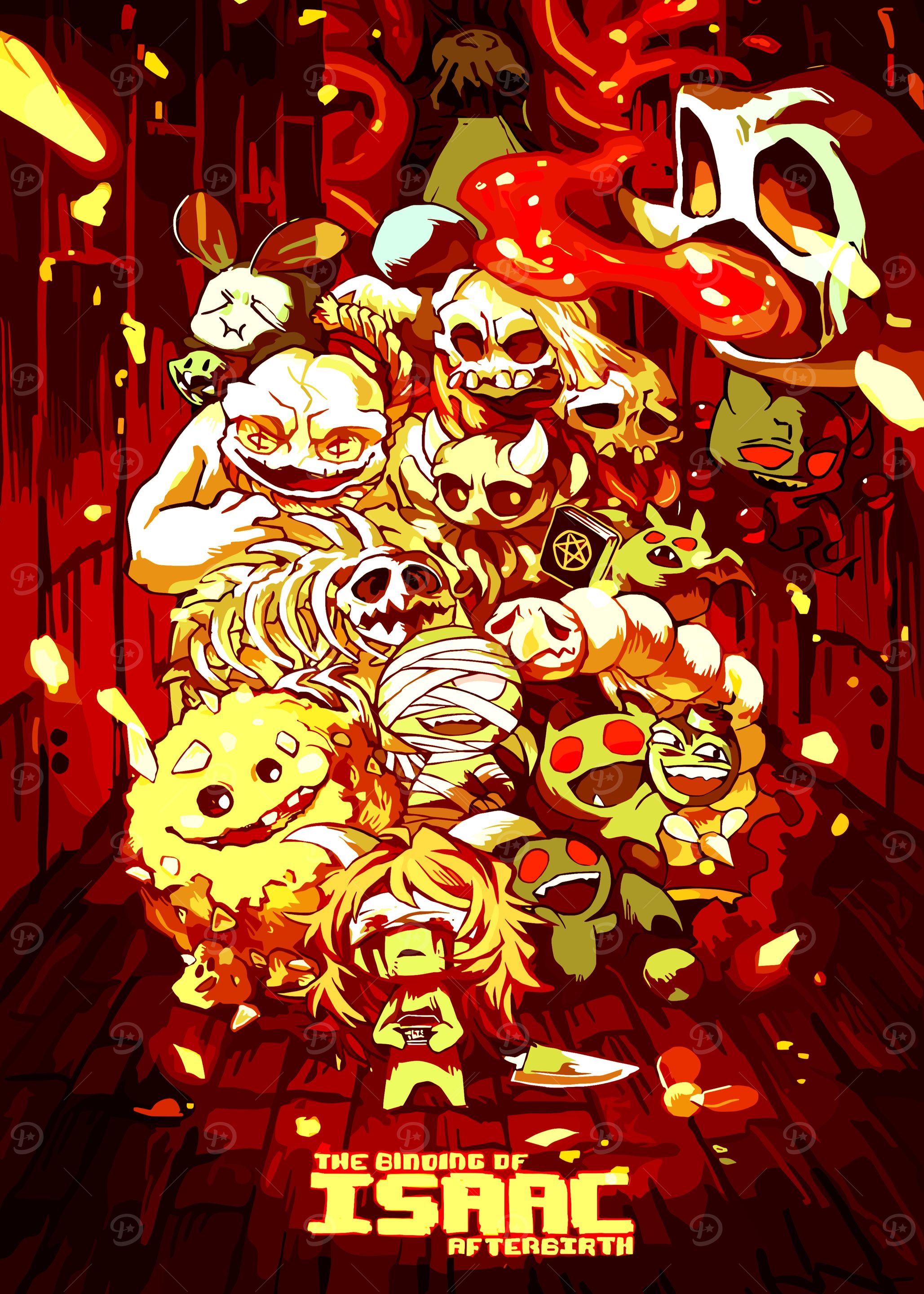 The Binding of Isaac: Afterbirth Artwork