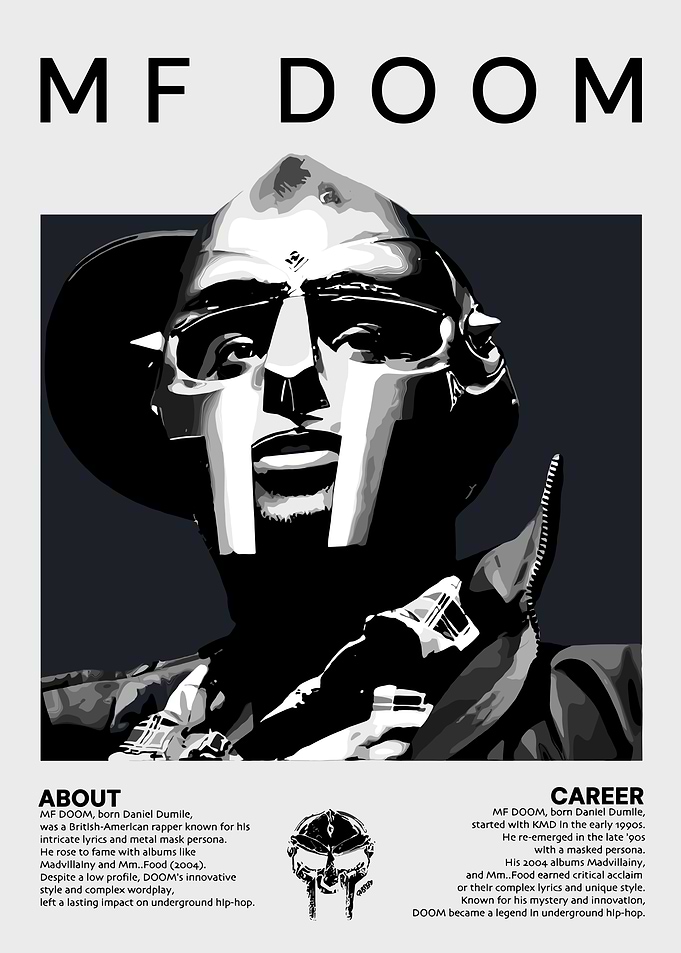 MF DOOM poster