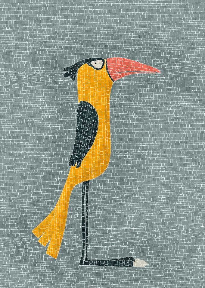 Stylized Bird Illustration