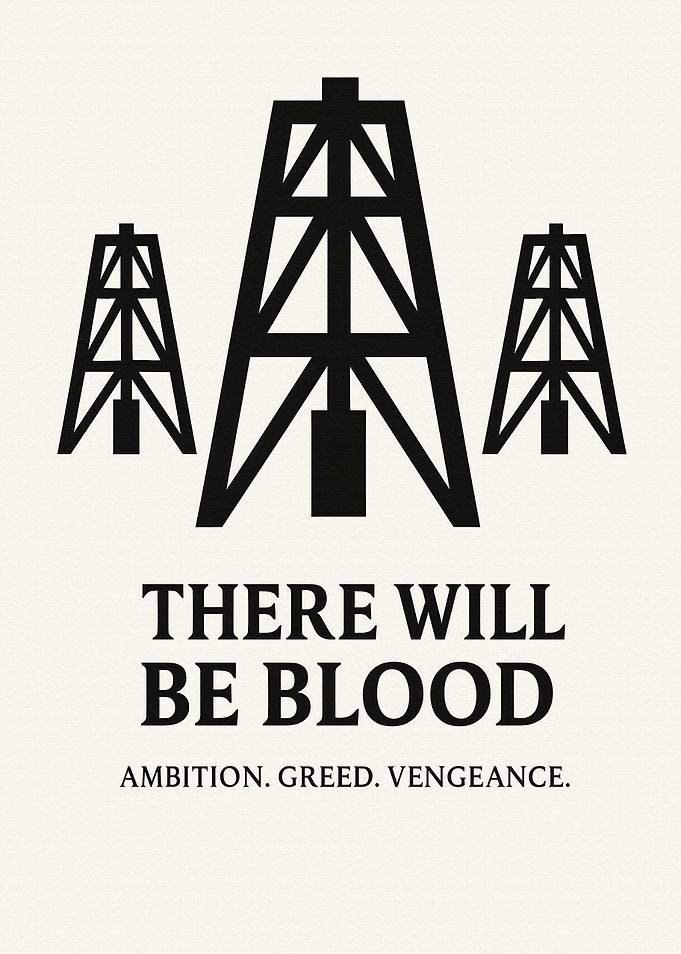 There Will Be Blood Movie Poster