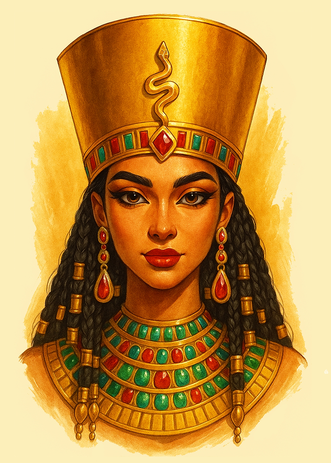 Egyptian Queen Cleopetra Portrait