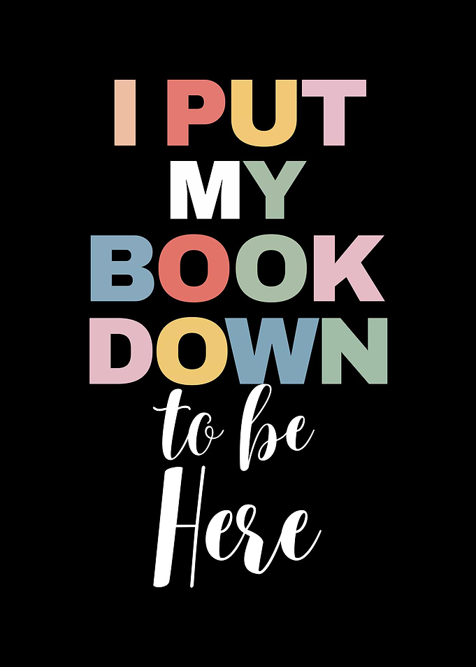Funny Book Lover Reading