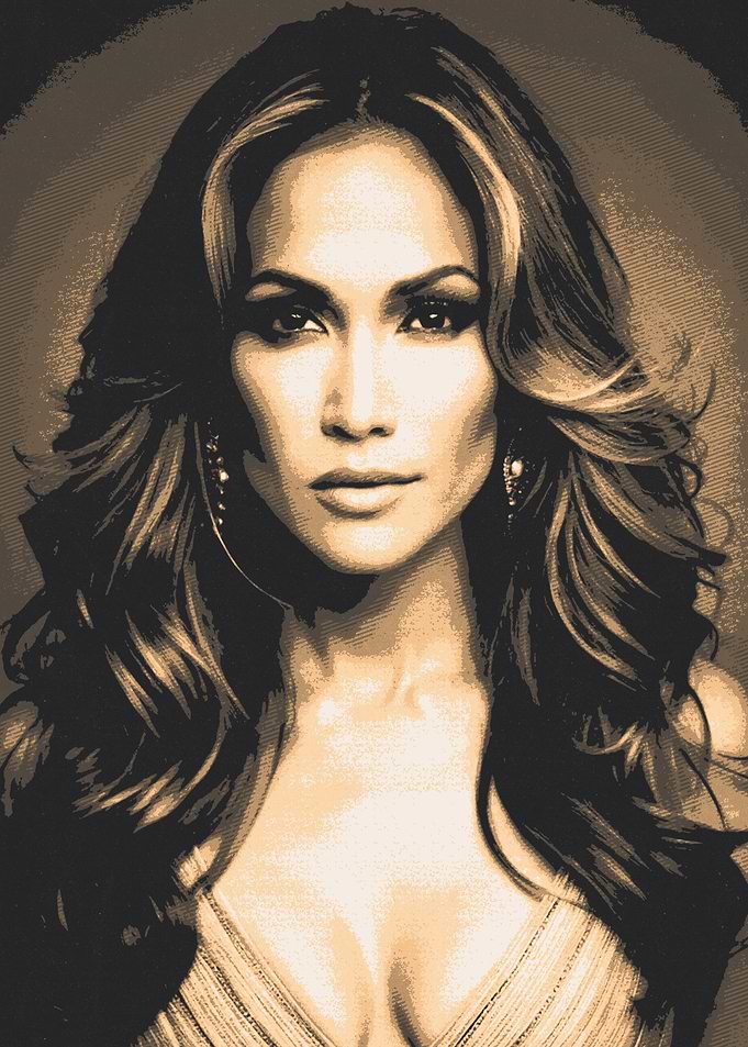 Jennifer Lopez Portrait