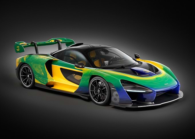 McLaren Senna Brazil Livery
