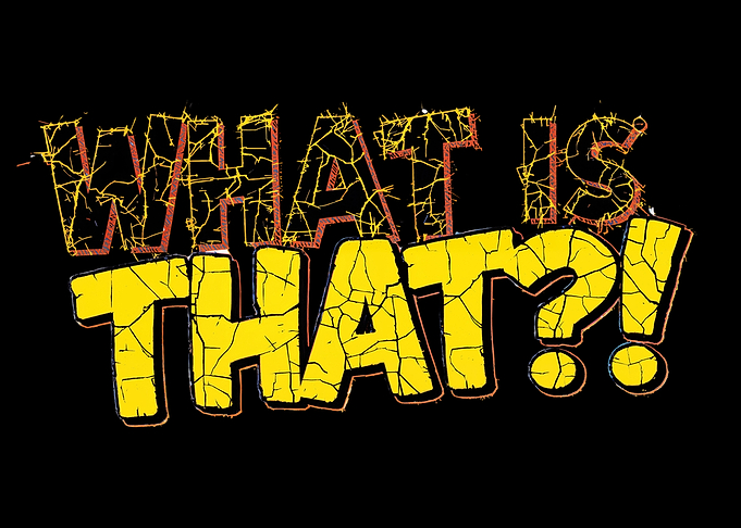 What is that?! Graphic Text Art
