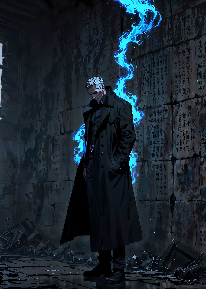 Blue Flame Sorcerer