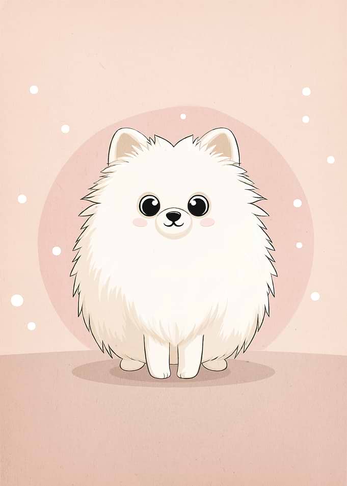 Cute Pomeranian Dog