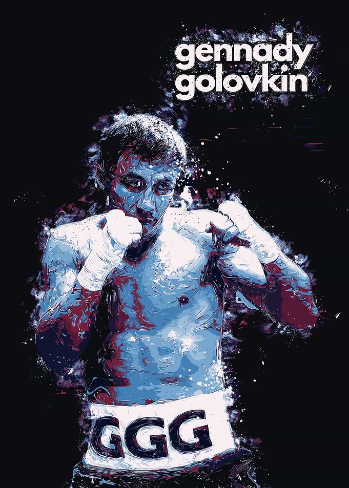 Gennady Golovkin Boxing Art