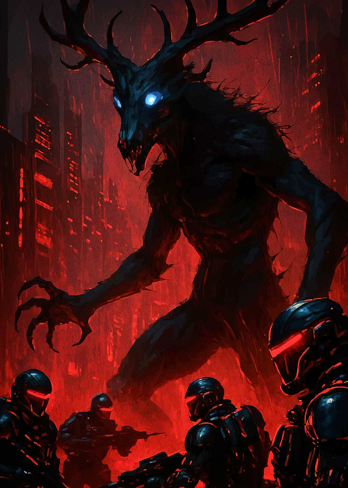 Cyberpunk Monster Anime