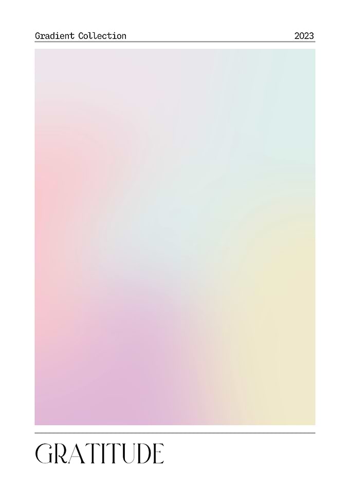 Gratitude Gradient Collection 2023