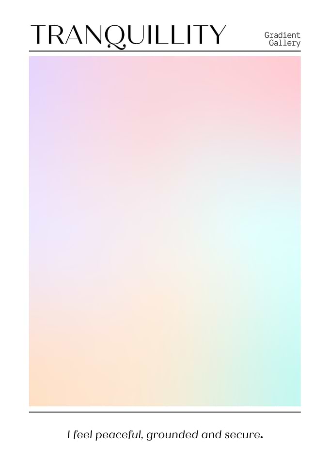 Tranquility Gradient Gallery