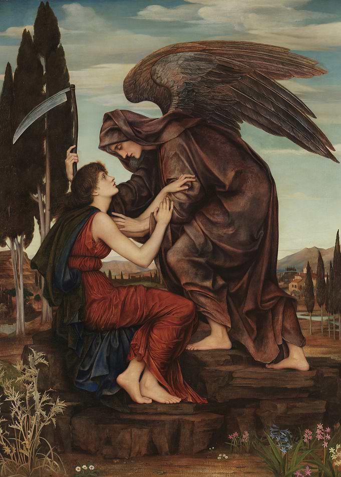 Death and the Maiden Painting