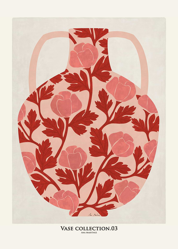 Floral Vase Art Print
