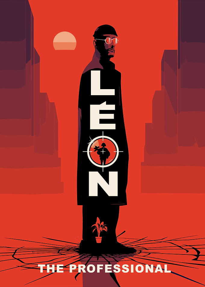 Leon: The Professional Movie Poster
