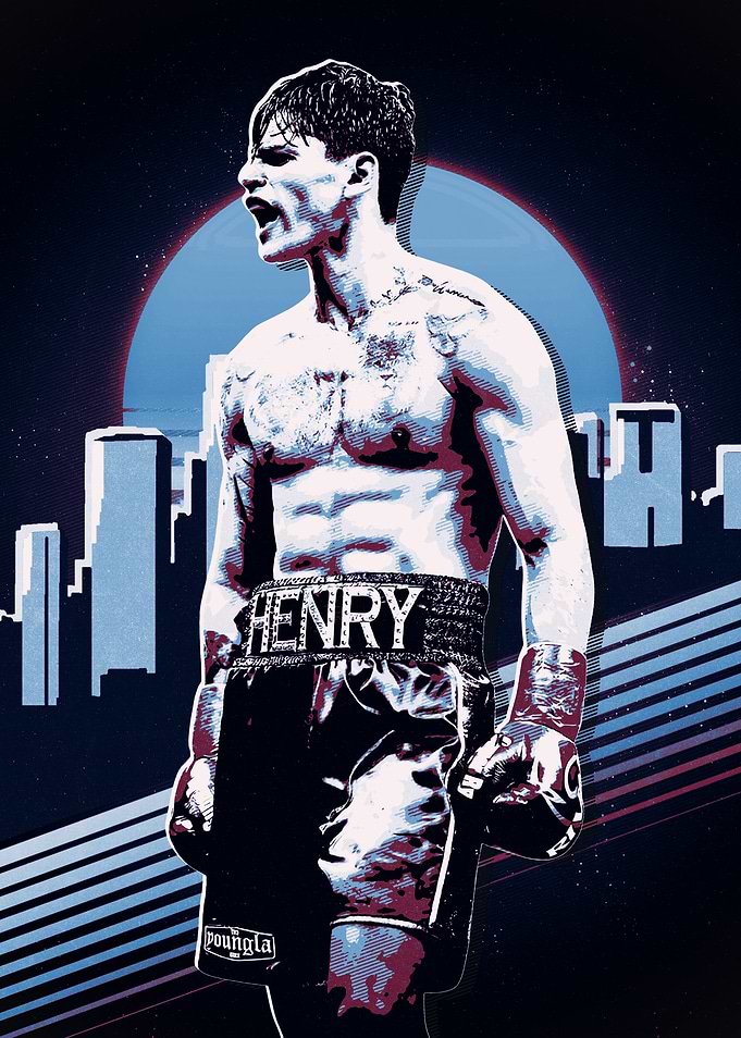 Henry: Retro Boxer Portrait