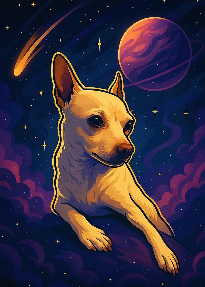 Dog in Space Animal