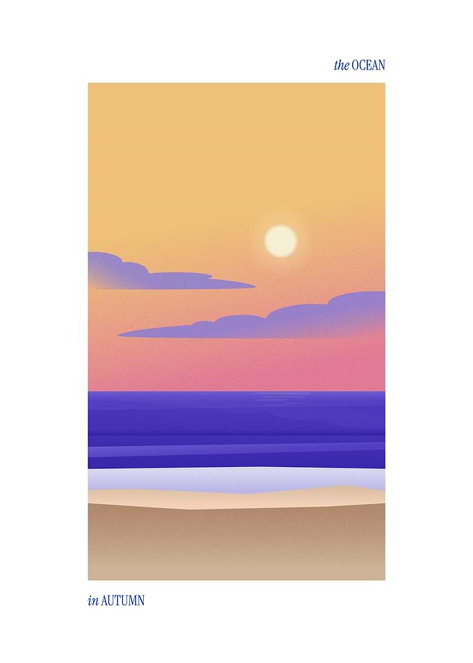 The Ocean in Autumn