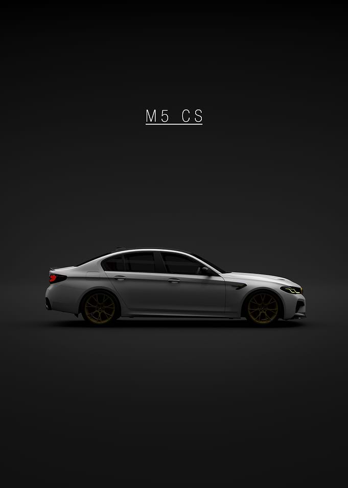 BMW M5 CS F90 - White