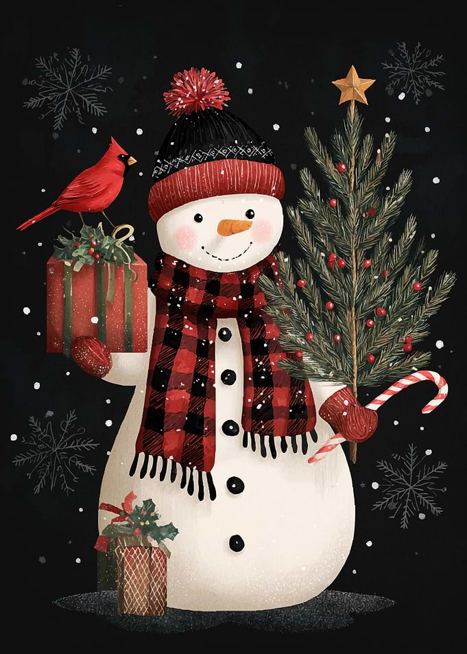 Snowman Christmas Tree