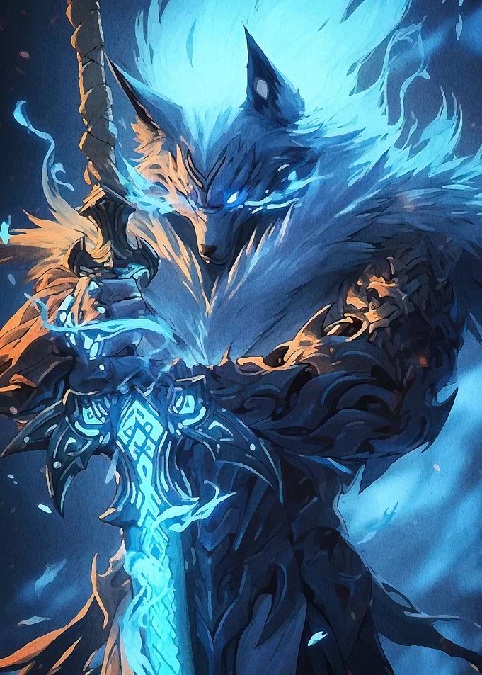 Wolf Warrior Sword