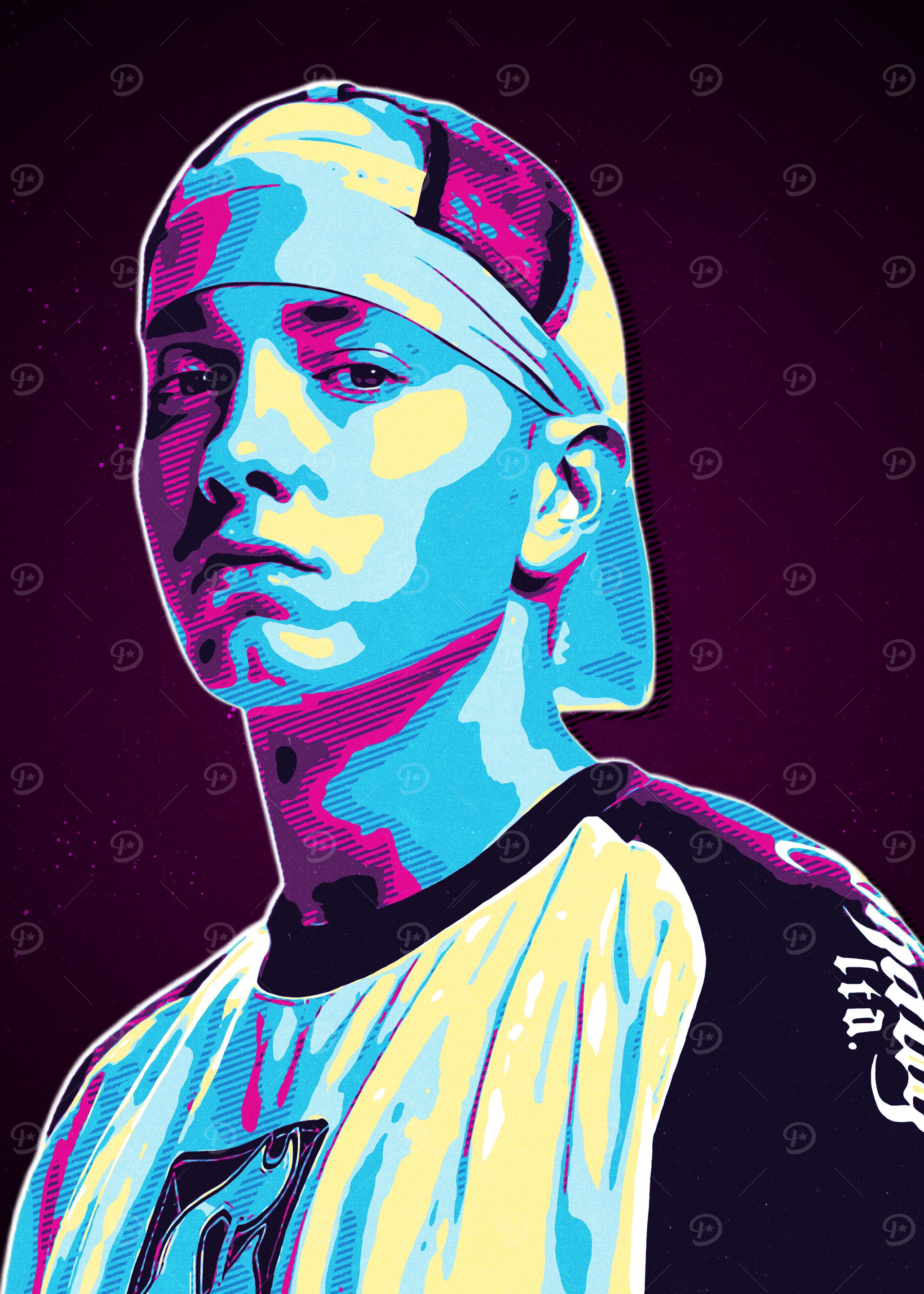 Eminem Pop Art Portrait