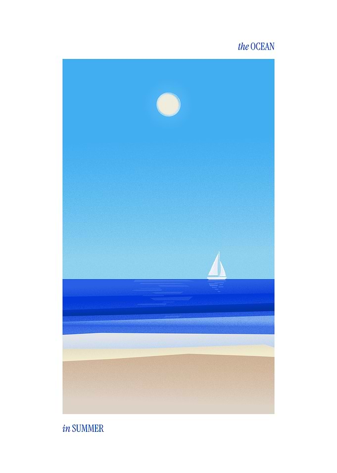 The Ocean in Summer