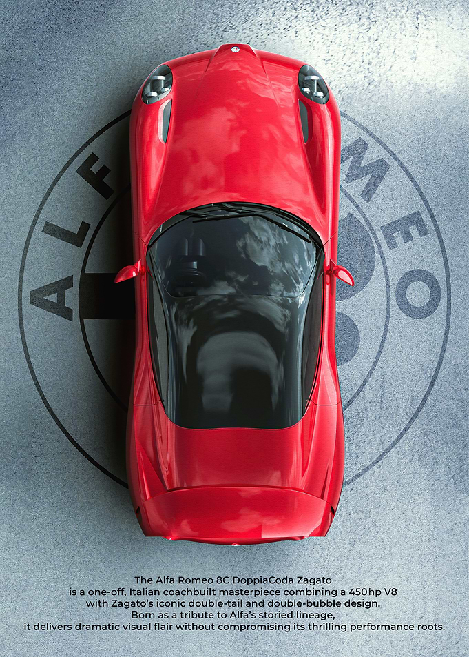 Alfa Romeo 8C Doppia Coda Zagato