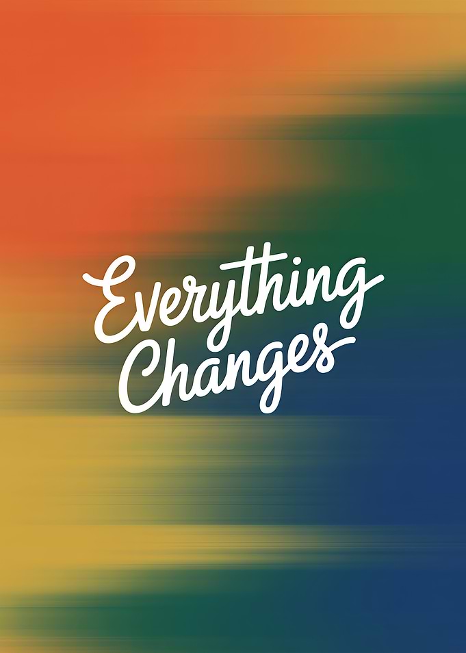 Everything Changes Abstract Gradient