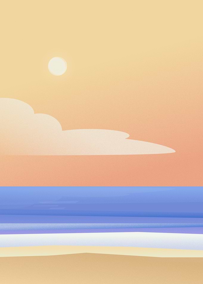 Ocean in Spring