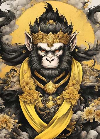 Monkey King Portrait