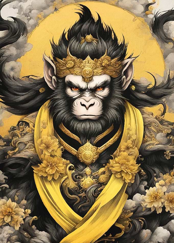 Monkey King Portrait
