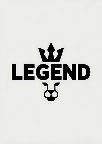 Legend Crown Lion Minimalist Design