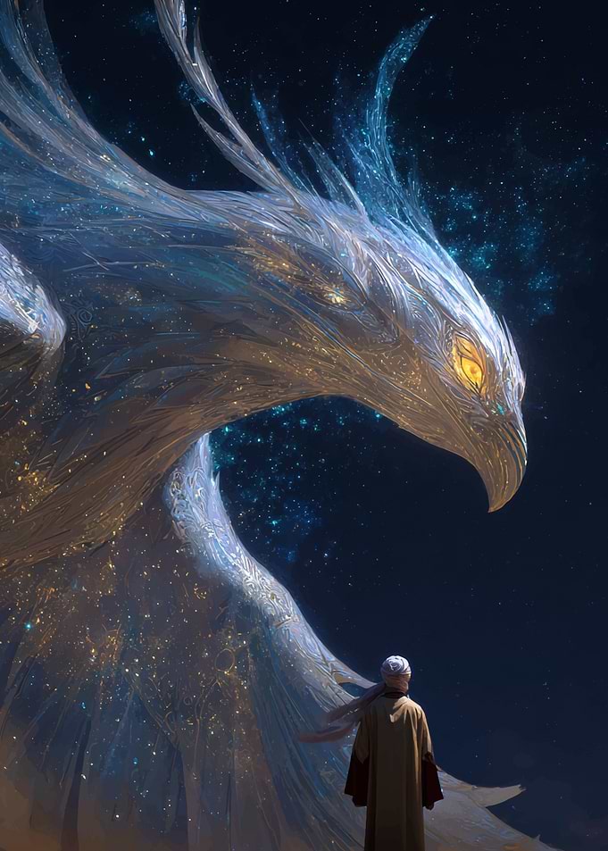 Celestial Eagle and Man