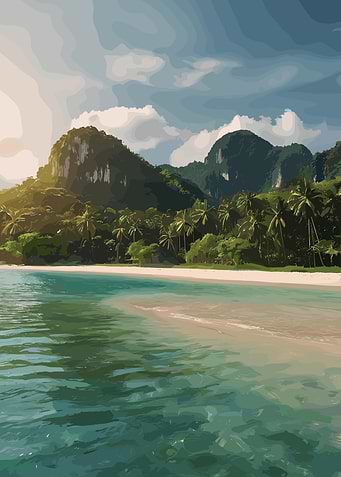 Tropical Beach Paradise
