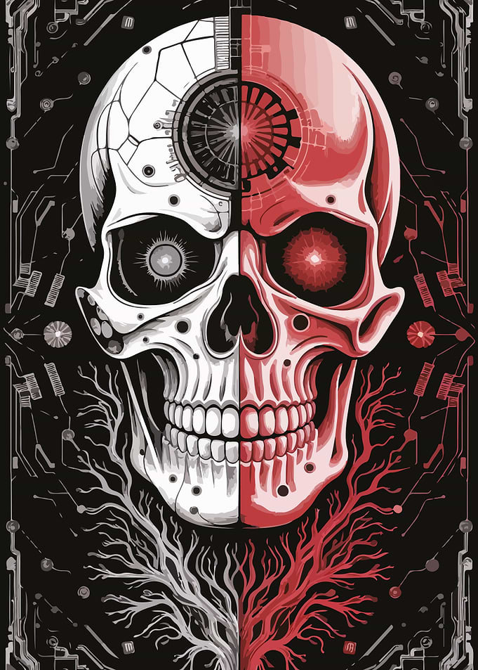 Cybernetic Skull Duality