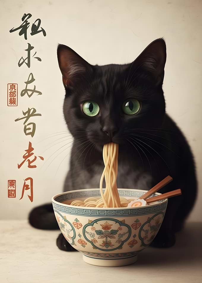Black Cat Noodles