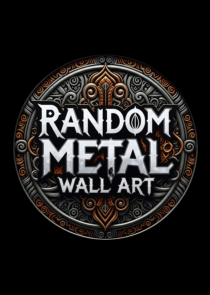 Random Metal Wall Art Emblem