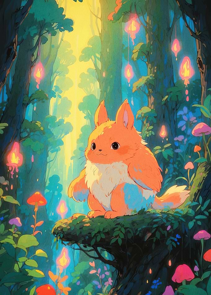 Fox-like Creature Forest