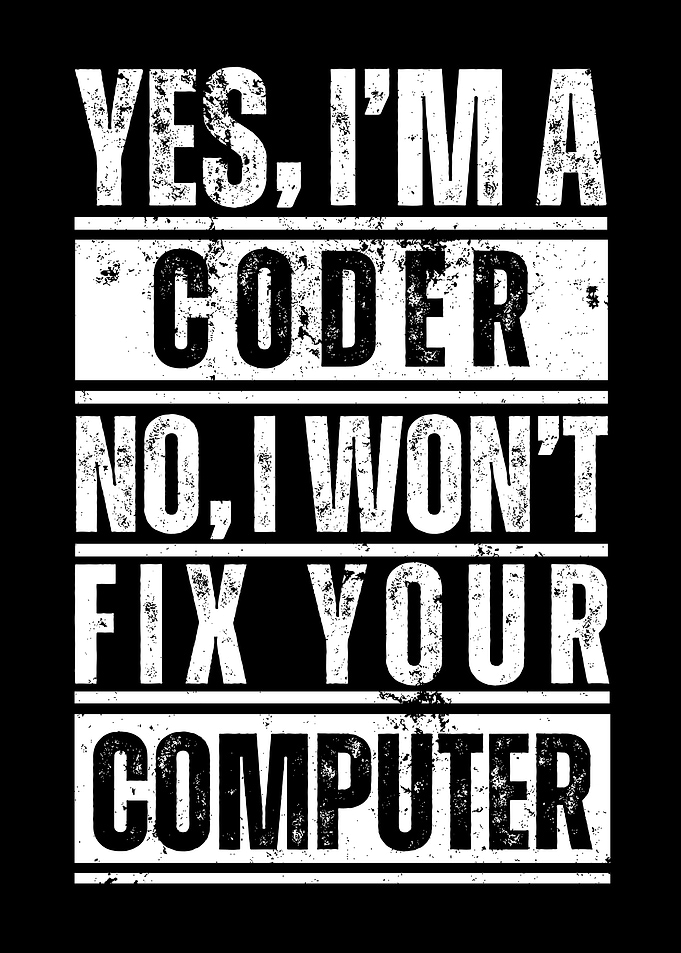 Yes, I'm a coder design