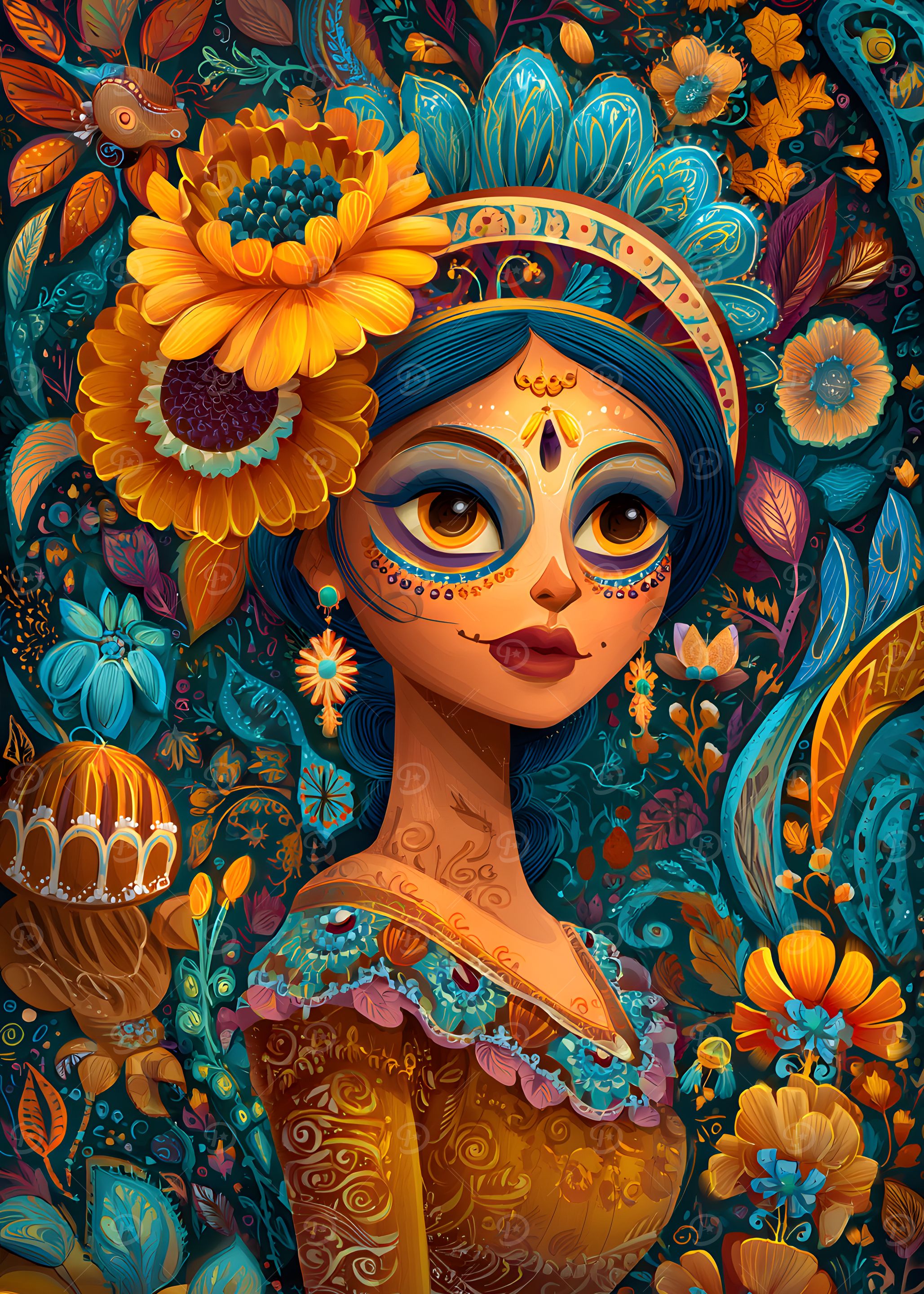 Day of the Dead Portrait