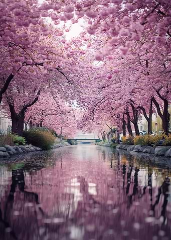 Cherry Blossom Canal