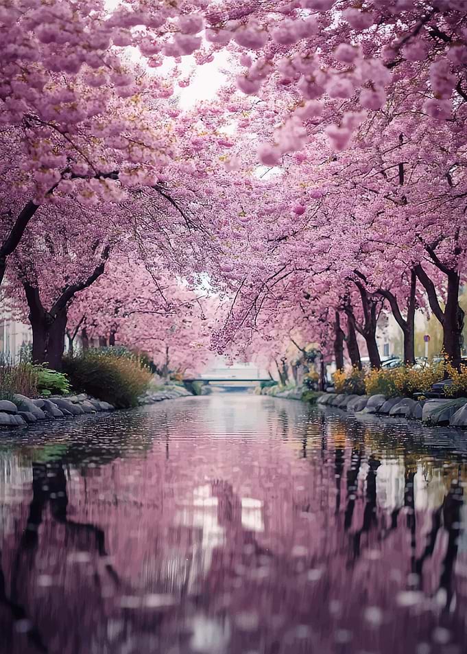 Cherry Blossom Canal