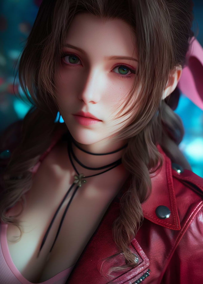 Aerith Gainsborough Portrait