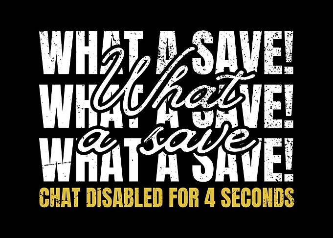 What a Save! Gaming Slogan