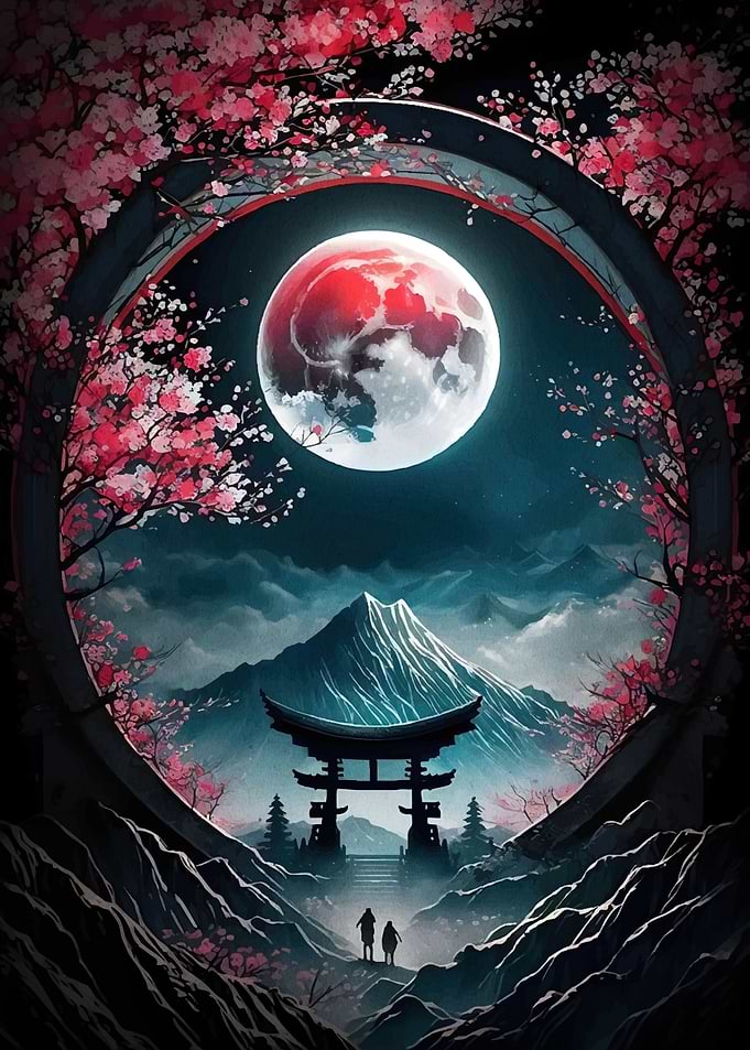 Japanese Landscape Gate