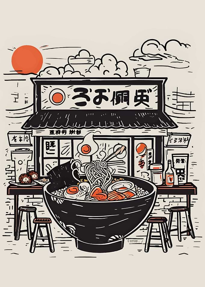 Ramen Shop japan