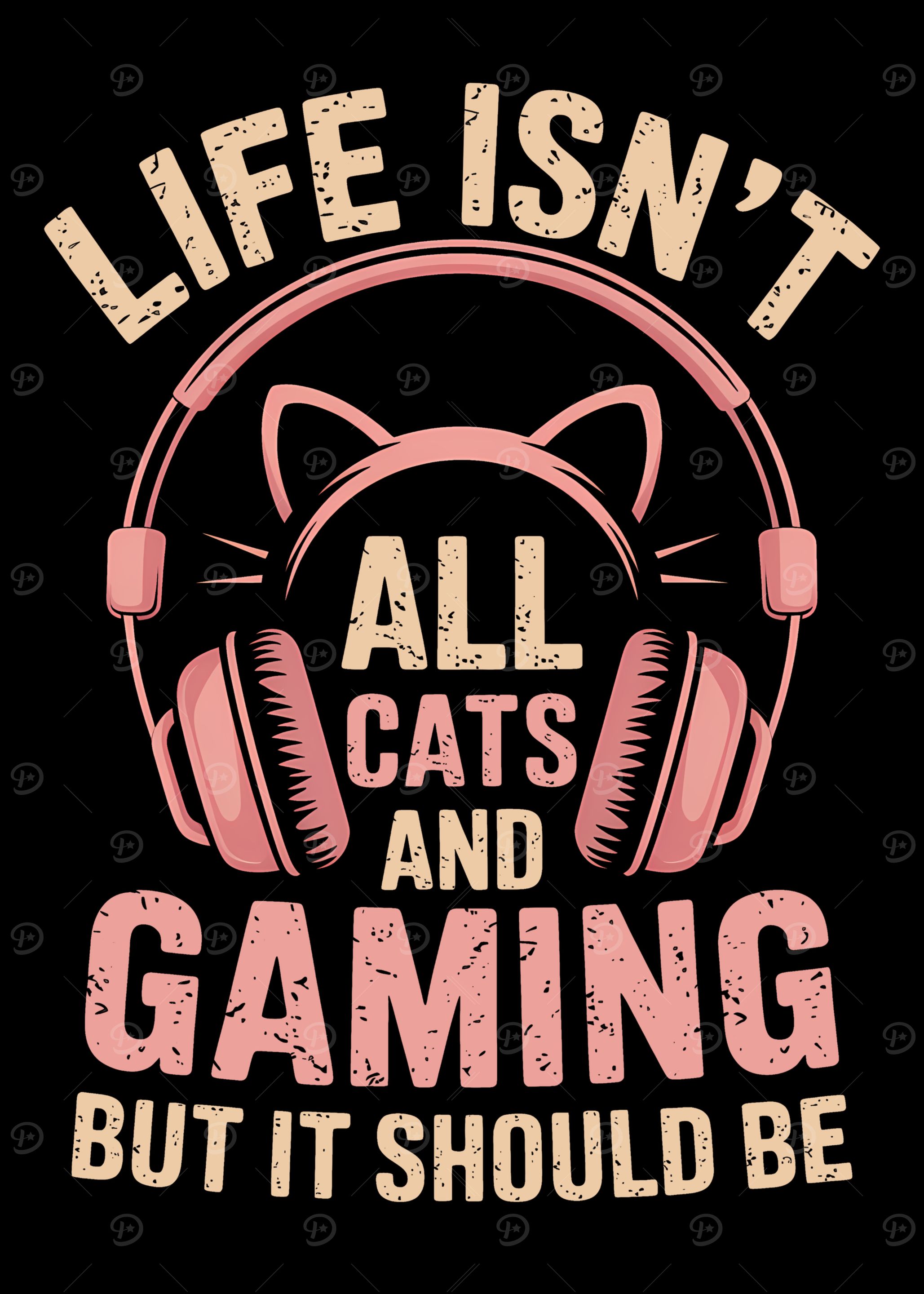 Cats and Gaming Funny Quote