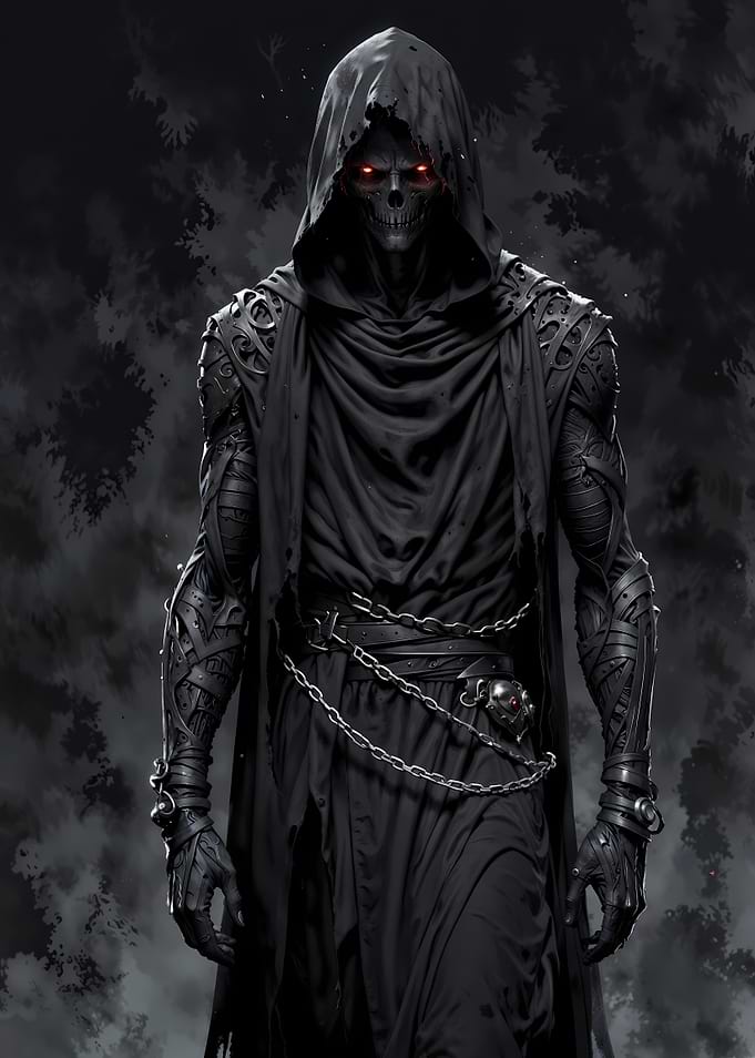 Crimson Eyed Reaper - Death's Dark Sentinel