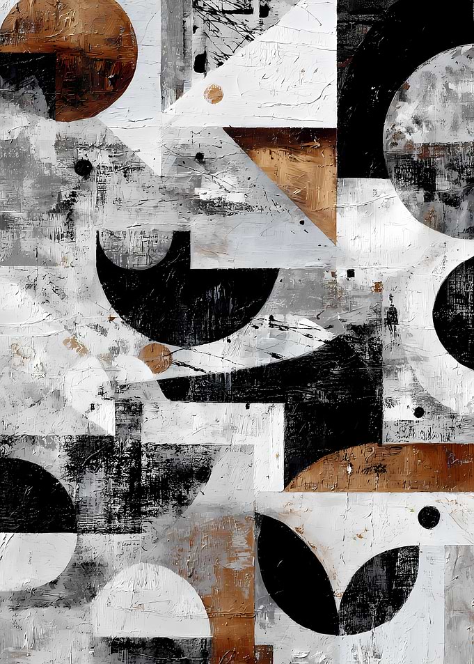 Abstract Geometric Painting with Circles